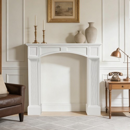 Modern fireplace mantel - modern,
