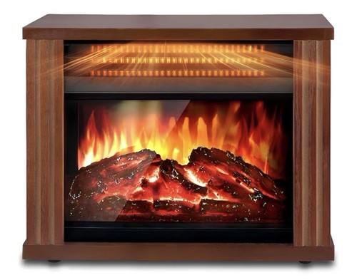 Small electric fireplace - small,